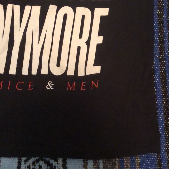 Of Mice & Men You’re Not Alone Anymore Tee Shirt - Picture 5 of 11